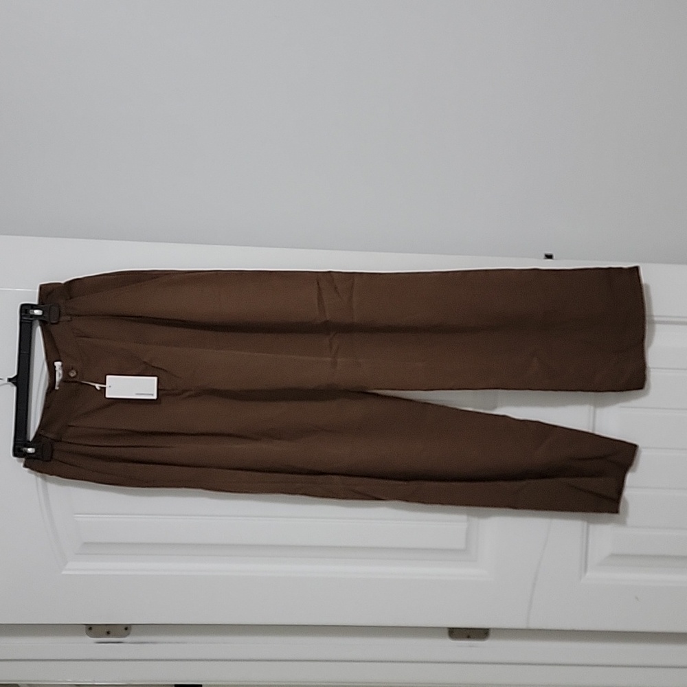 Reformation Mason woodland high rise trouser pants NWT - Picture 4 of 9